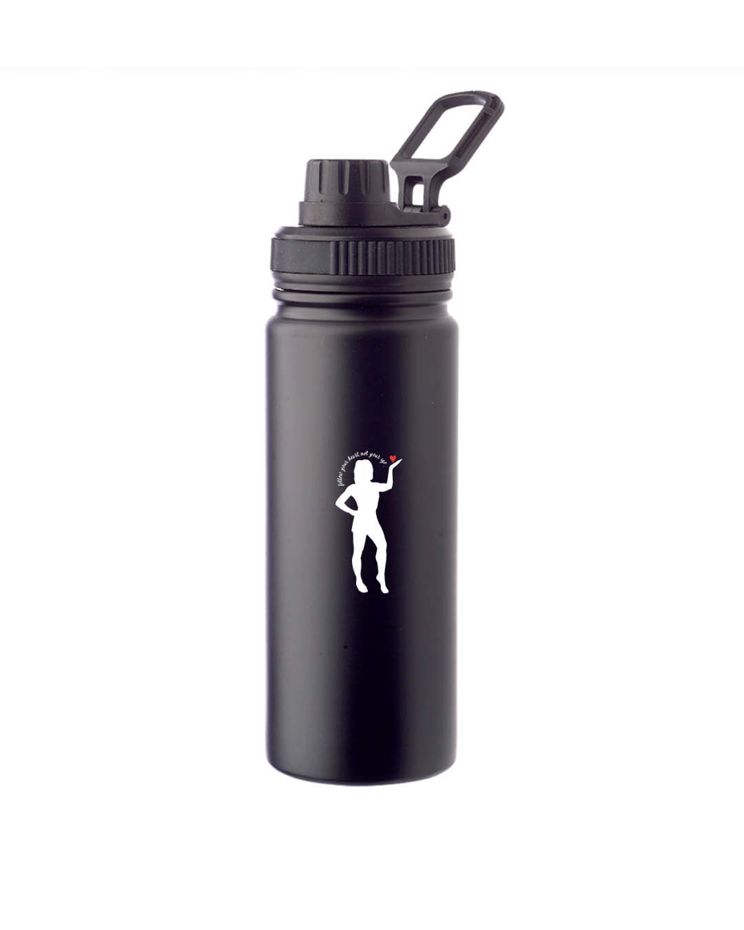 Follow your Heart, Not your Ego - Water Bottle